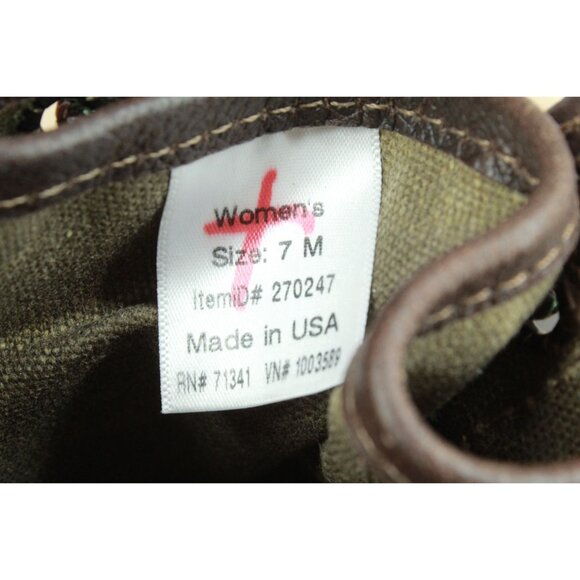 LL Bean 10" Signature Waxed Canvas Maine Hunting Shoe Steel Shank 7 M - Picture 10 of 10